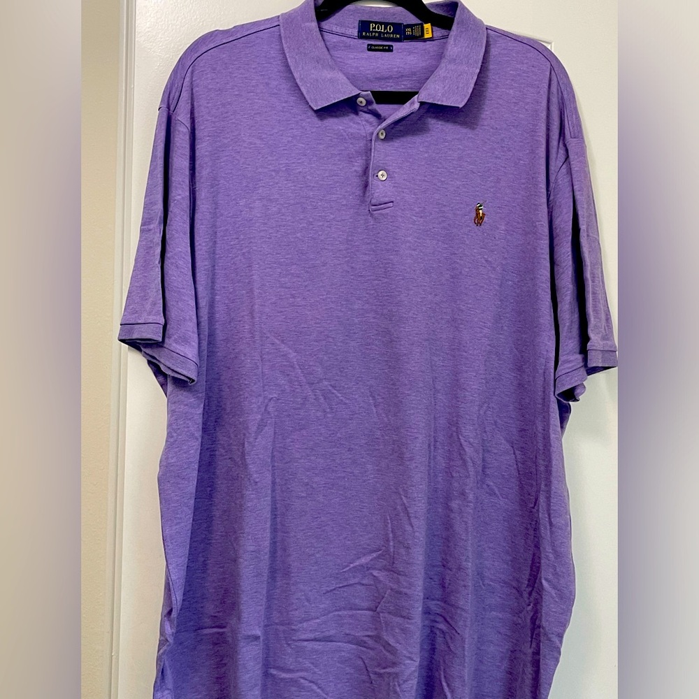 Men’s polo by Ralph Lauren collar shirt, XXL